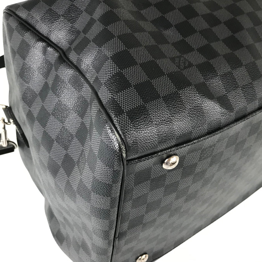 LOUIS VUITTON Damier Graphite Roadster 50 N48189 Boston bag