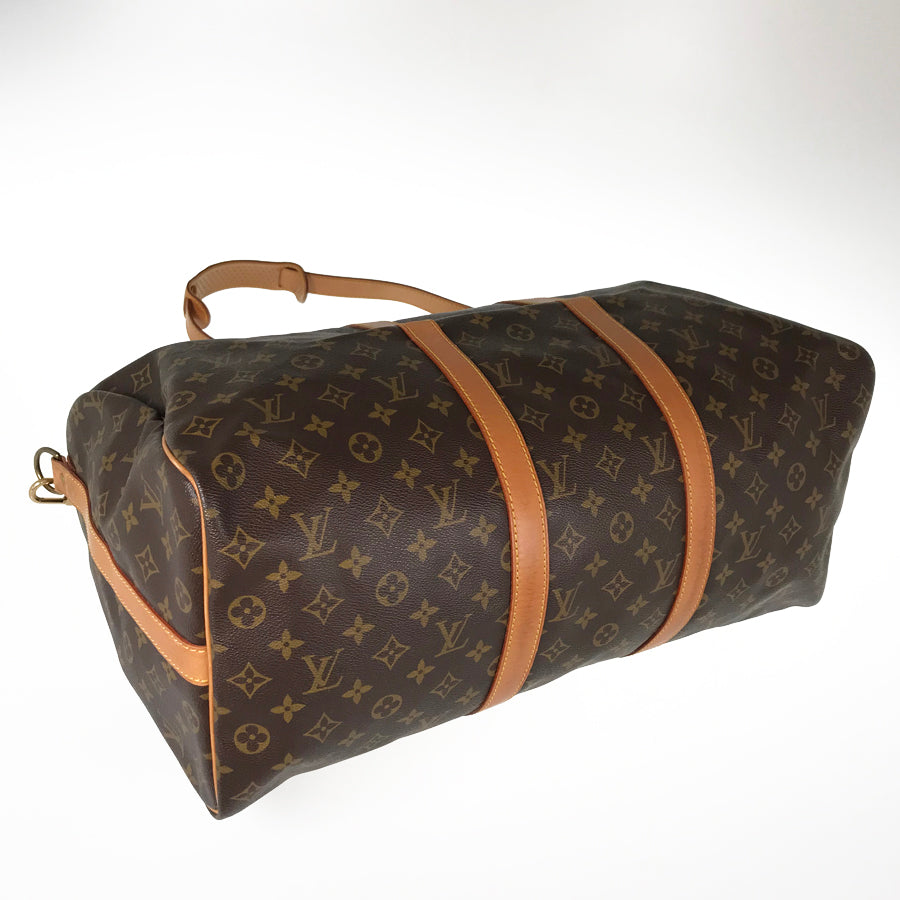LOUIS VUITTON Monogram Keepall Bandouliere 50 M41416 Boston bag