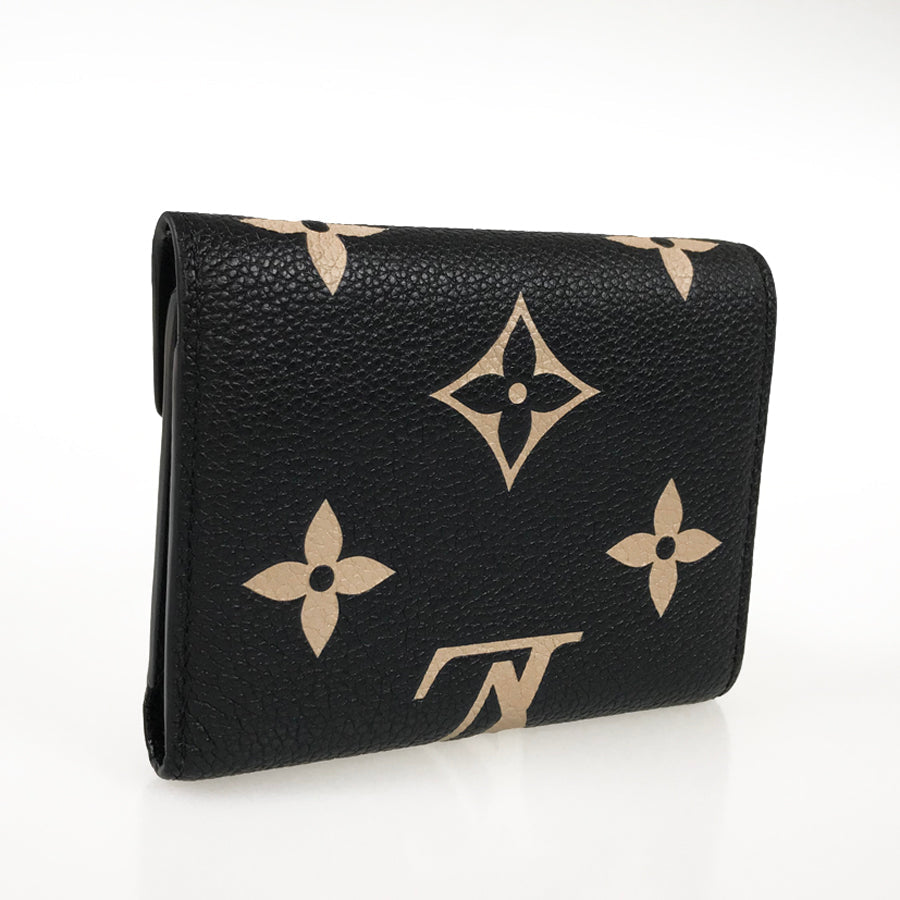 LOUIS VUITTON Monogram Empreinte Portefeuille Victorine M80968 Trifold wallet