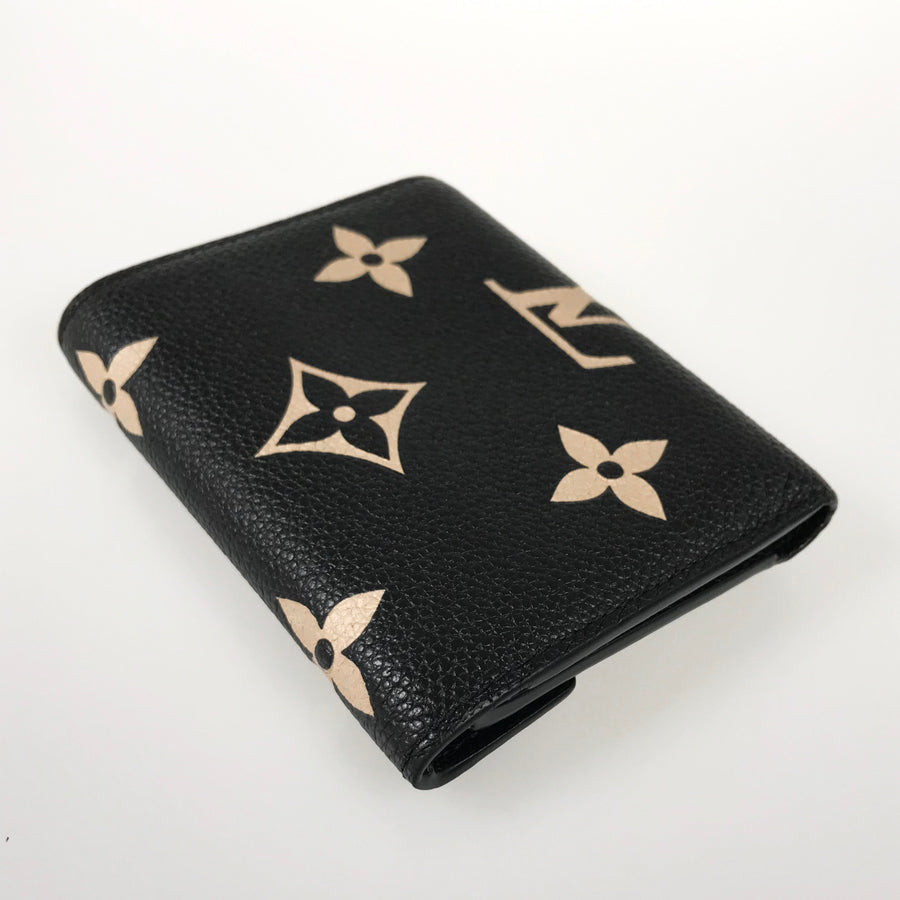 LOUIS VUITTON Monogram Empreinte Portefeuille Victorine M80968 Trifold wallet