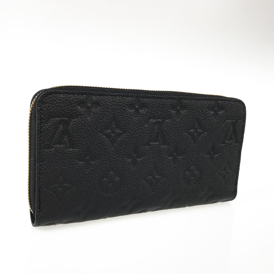 LOUIS VUITTON Monogram Empreinte Zippy Wallet M61864 Long wallet Round zipper