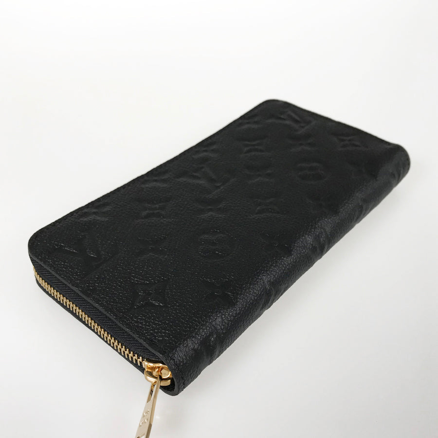 LOUIS VUITTON Monogram Empreinte Zippy Wallet M61864 Long wallet Round zipper