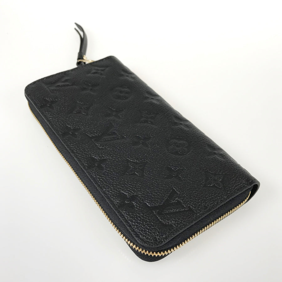 LOUIS VUITTON Monogram Empreinte Zippy Wallet M61864 Long wallet Round zipper