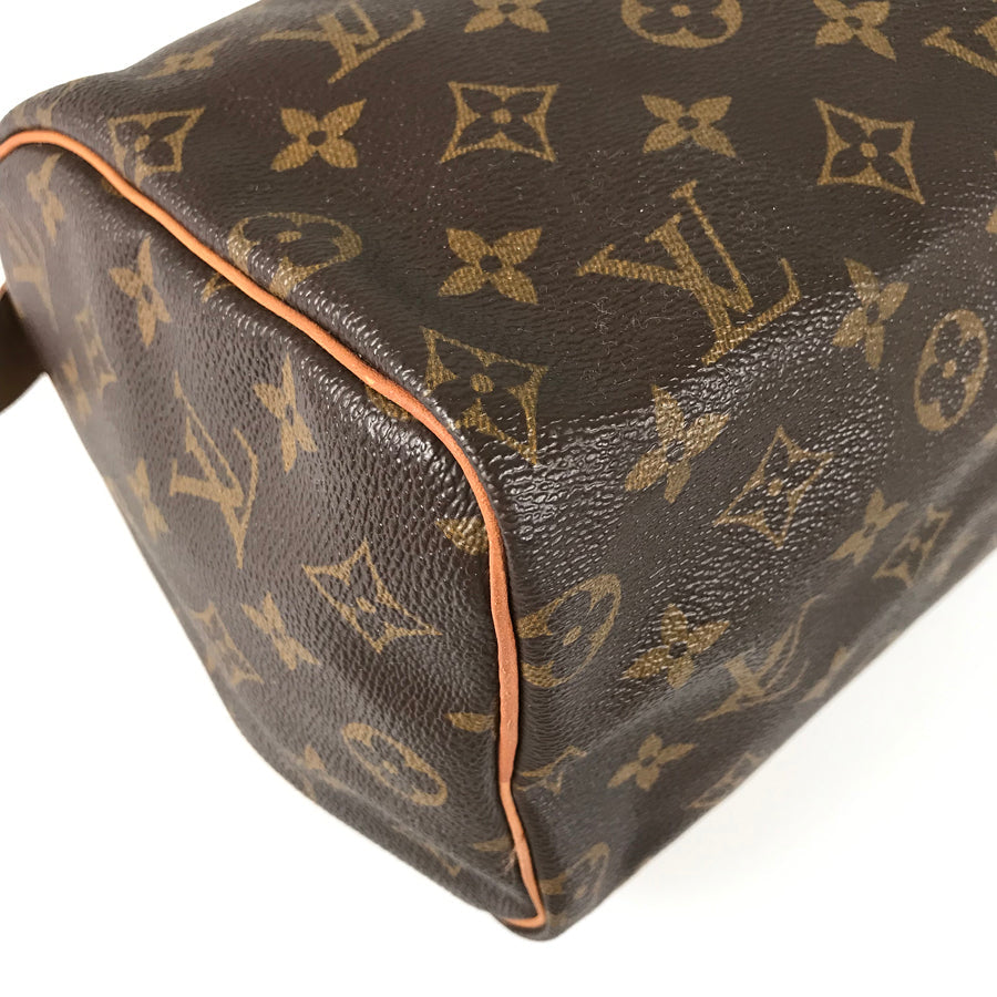 LOUIS VUITTON Monogram Speedy 25 M41528 Hand bag