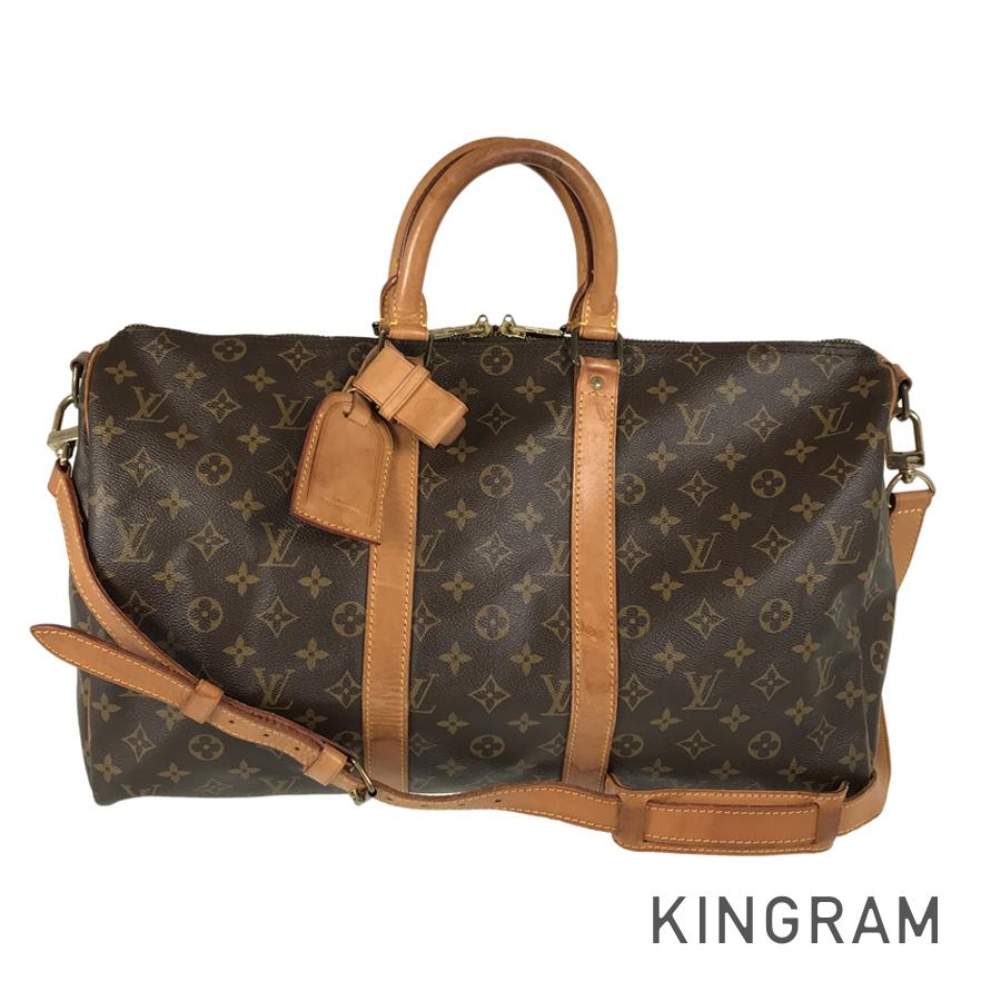 LOUIS VUITTON Monogram Keepall Bandouliere 45 M41418 Boston bag