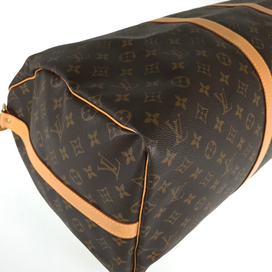 LOUIS VUITTON Monogram Keepall Bandouliere 55 M41414 Boston bag