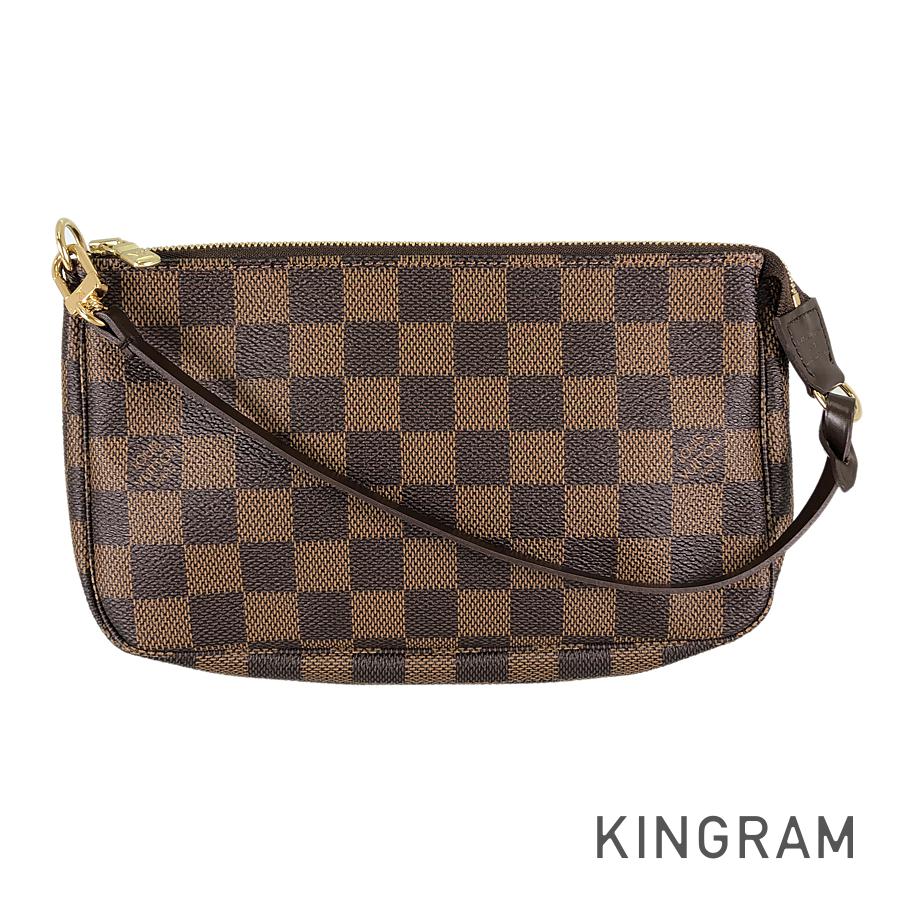 LOUIS VUITTON Damier Ebene Pochette Accessoires N51985 Pouch