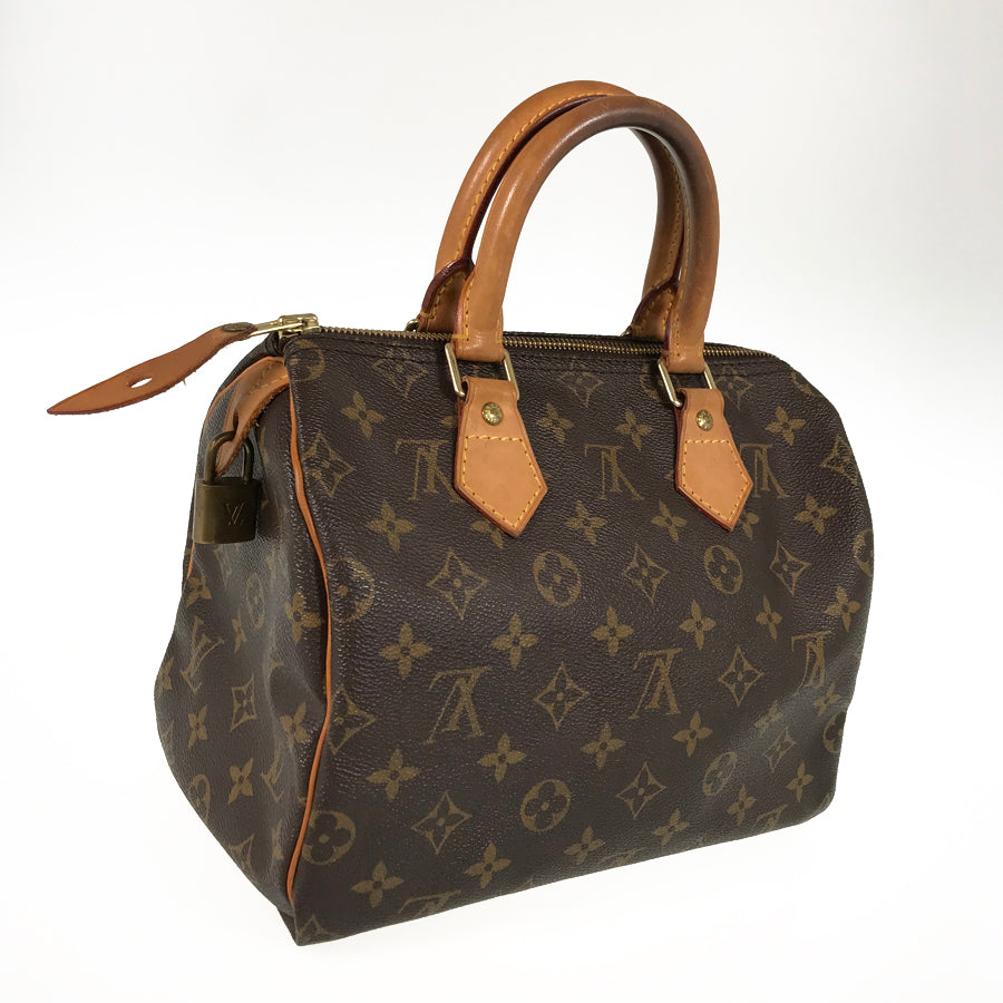 LOUIS VUITTON Monogram Speedy 25 M41528 Hand bag