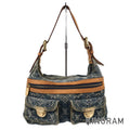 LOUIS VUITTON Monogram Denim Baggy PM M95049 Shoulder bag