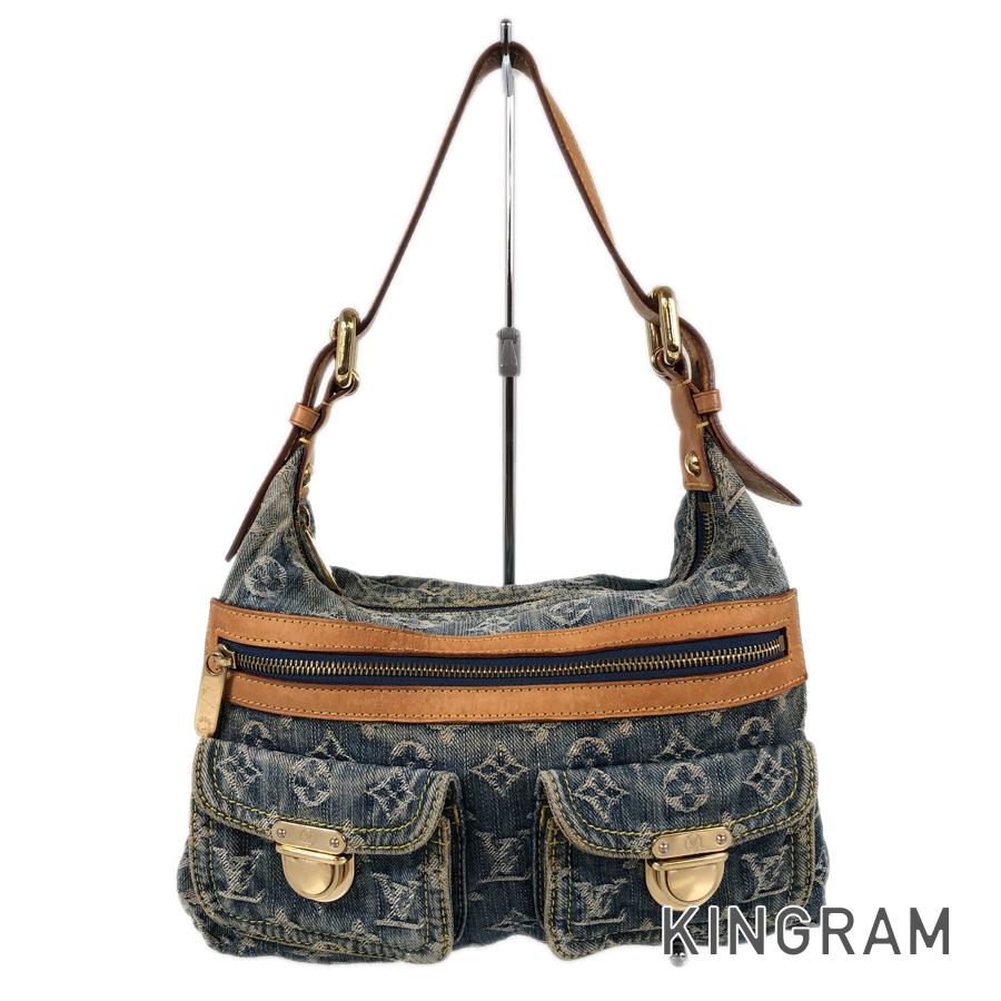 LOUIS VUITTON Monogram Denim Baggy PM M95049 Shoulder bag