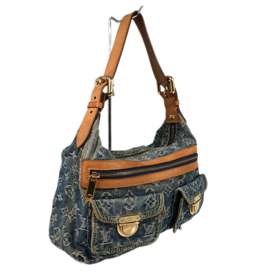 LOUIS VUITTON Monogram Denim Baggy PM M95049 Shoulder bag
