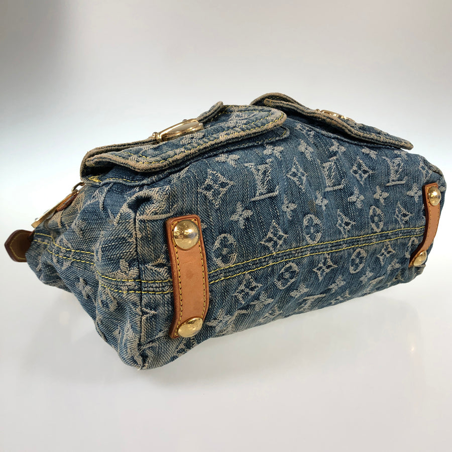 LOUIS VUITTON Monogram Denim Baggy PM M95049 Shoulder bag
