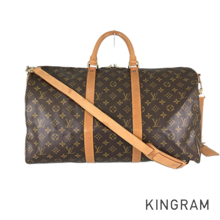 LOUIS VUITTON monogram keepall bandouliere 50 M41416 Boston bag