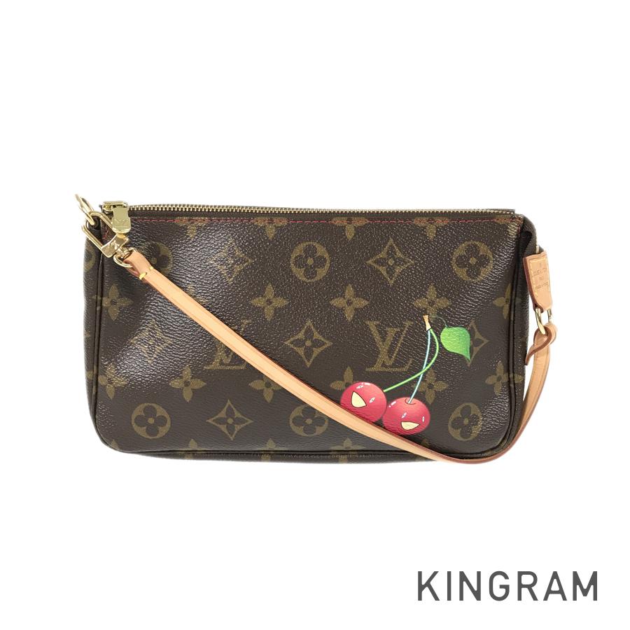 LOUIS VUITTON Monogram Cherry Pochette Accessoires M95008 Pouch