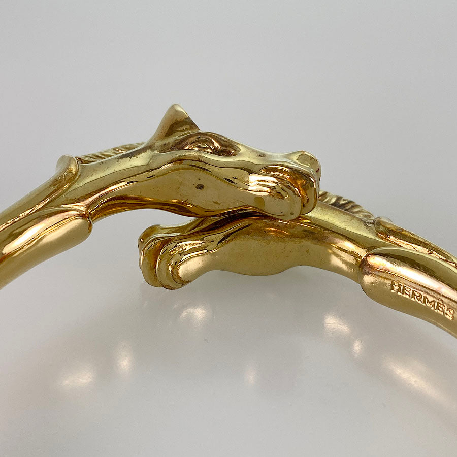 HERMES Cheval Horse Bangle