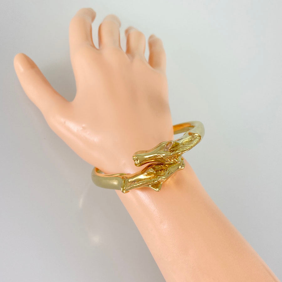 HERMES Cheval Horse Bangle