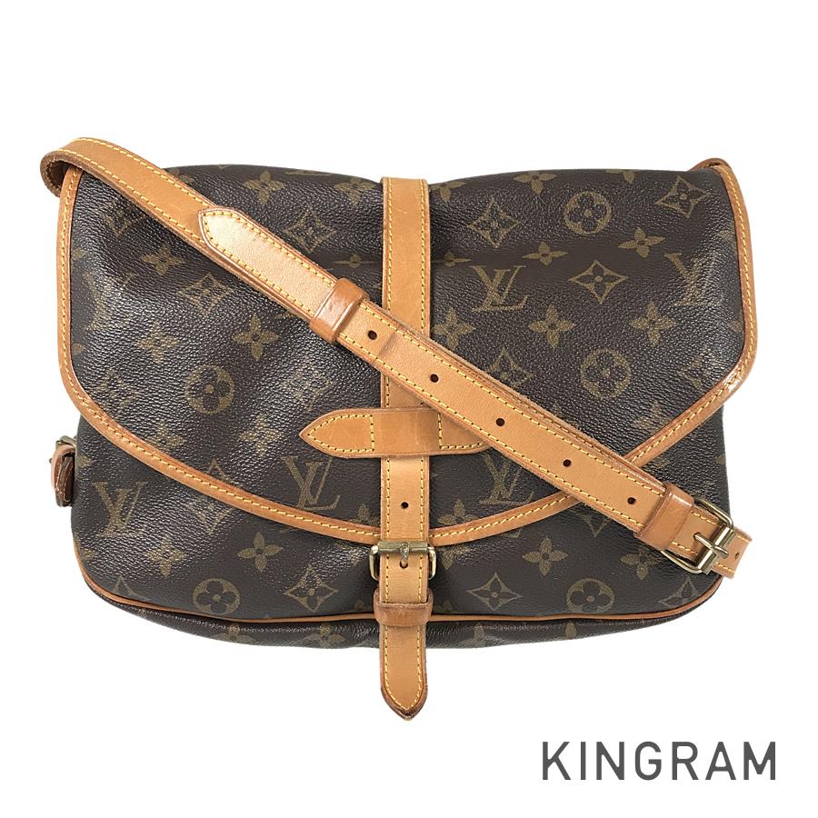 LOUIS VUITTON Monogram Saumur 30 M42256 Shoulder bag