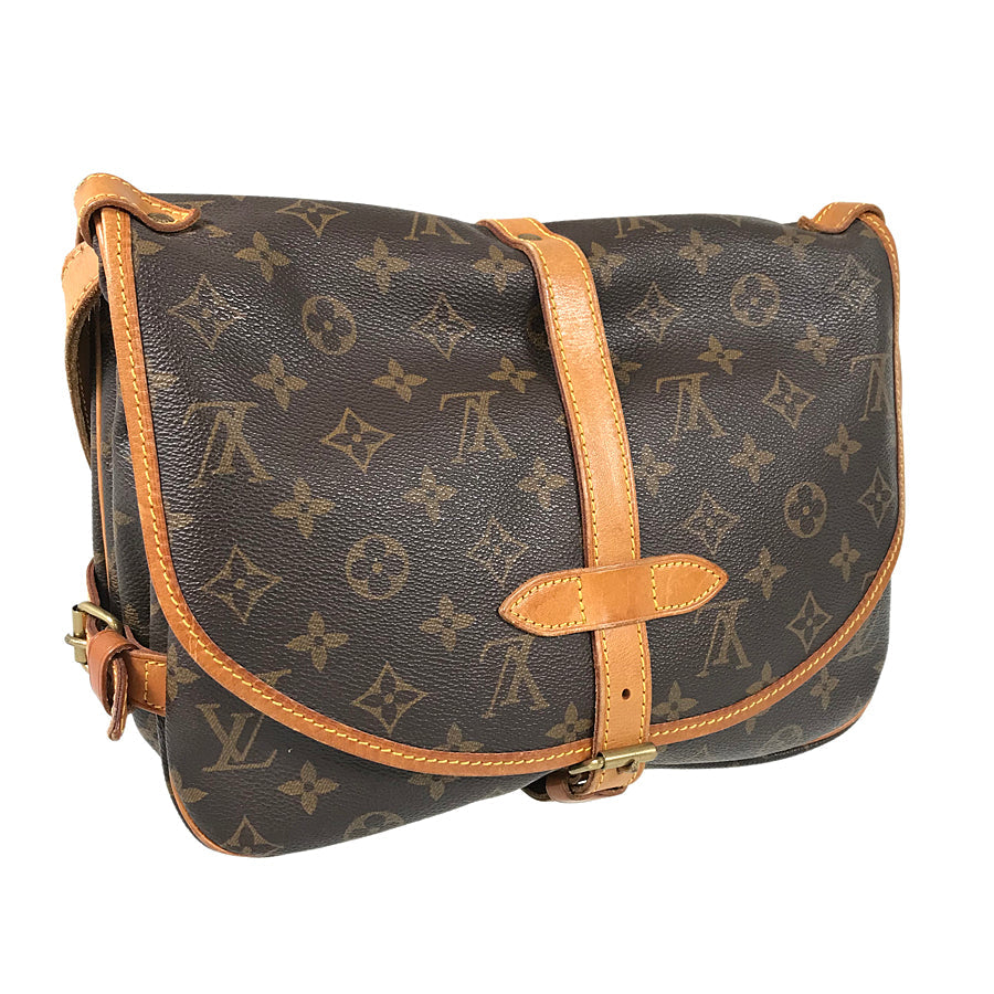 LOUIS VUITTON Monogram Saumur 30 M42256 Shoulder bag