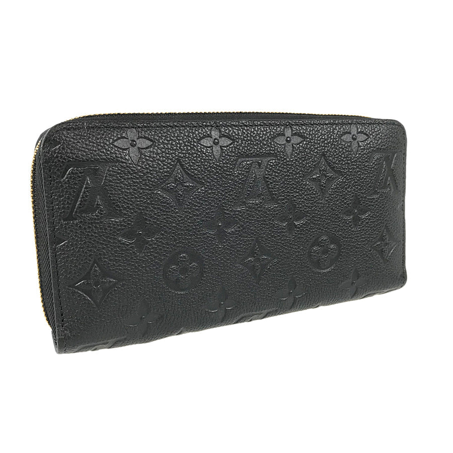 LOUIS VUITTON Monogram Empreinte Zippy Wallet M61864 Long wallet Round zipper
