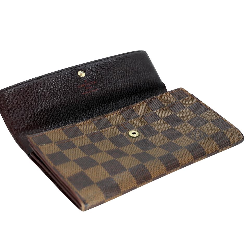 Louis Vuitton Monogram Sarah Gm Long Trim Wallet LV-1202P-0013