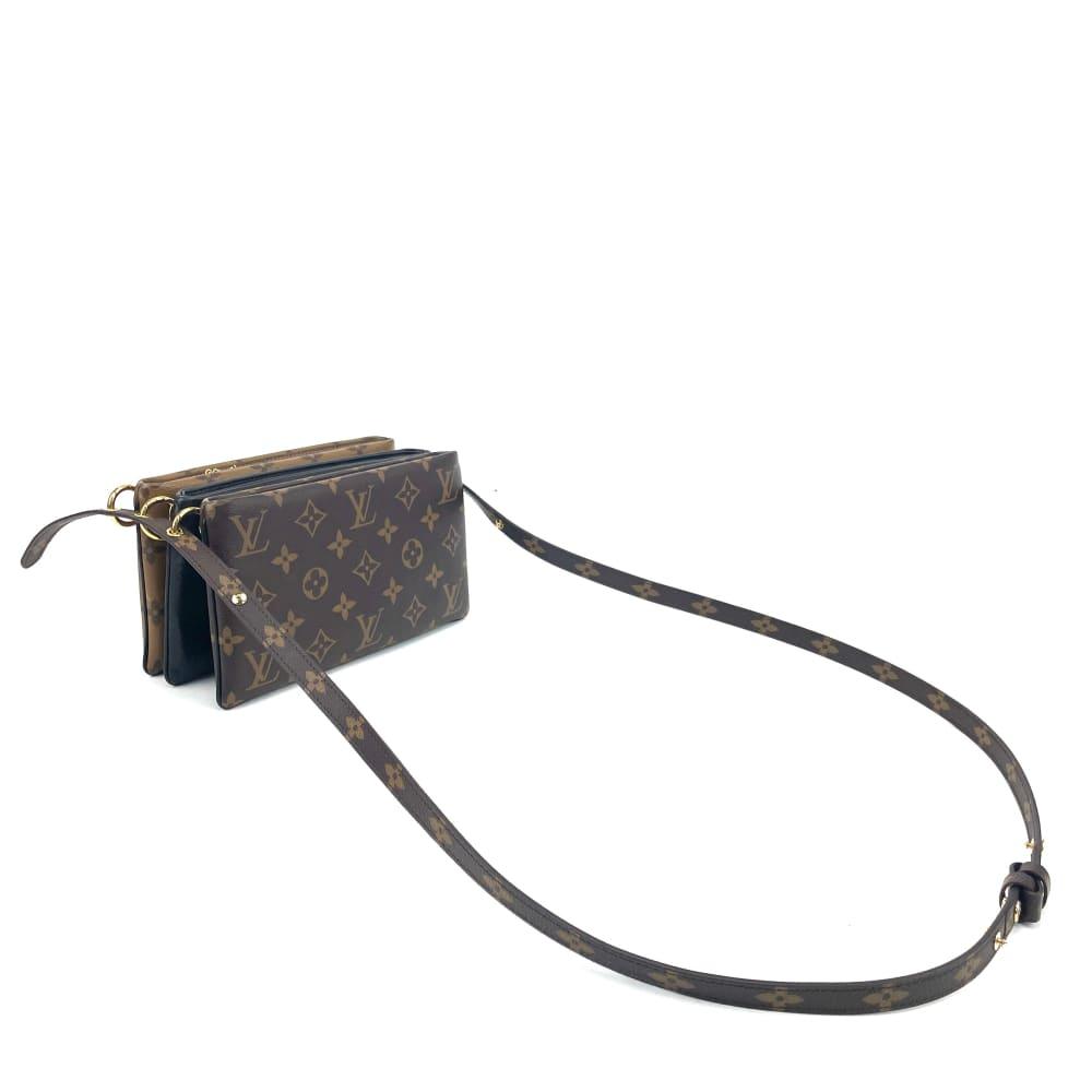 LOUIS VUITTON Reverse Lambskin LV 3 Pouch