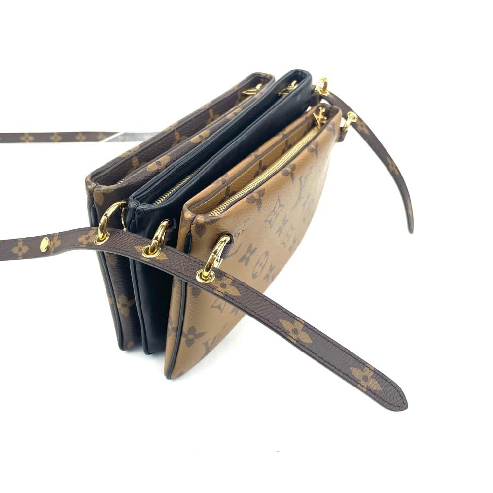 LOUIS VUITTON Reverse Lambskin LV 3 Pouch