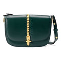 (WMNS) GUCCI Sylvie 1969 Series Single-Shoulder Bag Small-Size Green 601067-1DB0X-3020