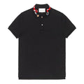 GUCCI Men's Coral Snake Embroidered Polo Shirt Black 408323-X7332-1410