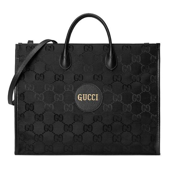 GUCCI Off The Grid OTG Environmental Friendly Series Logo Large Capacity Black 630353-H9HAN-1000