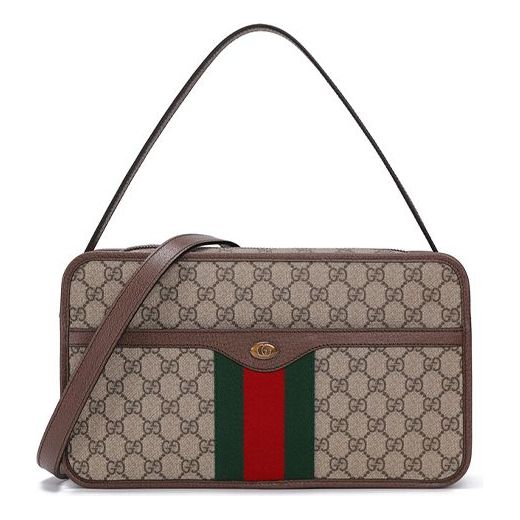GUCCI Synthetic canvas Single Shoulder Bag MiddleEbony 598139-96IWT-8745