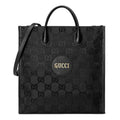 GUCCI Off The Grid OTG Environmental Friendly Series Logo Leather Logo Nylon Large Capacity handbag Black 630355-H9HAN-1000