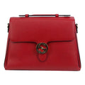 (WMNS) GUCCI Double G Buckle Leather Messenger Bag Chain Large Red Handbag 510306-CAO0G-6420