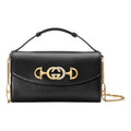 (WMNS) GUCCI Zumi Leather Shoulder Bag Black 564718-05J0X-1000