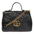 (WMNS) GUCCI GG Marmont Series Bag Small-Size Black 498110-DTDIT-1000