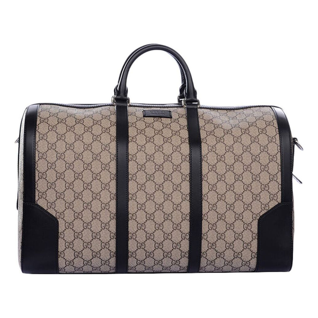 GUCCI Logo Canvas Large Capacity travel handbag Unisex / / Black 406380-KHN7N-9772