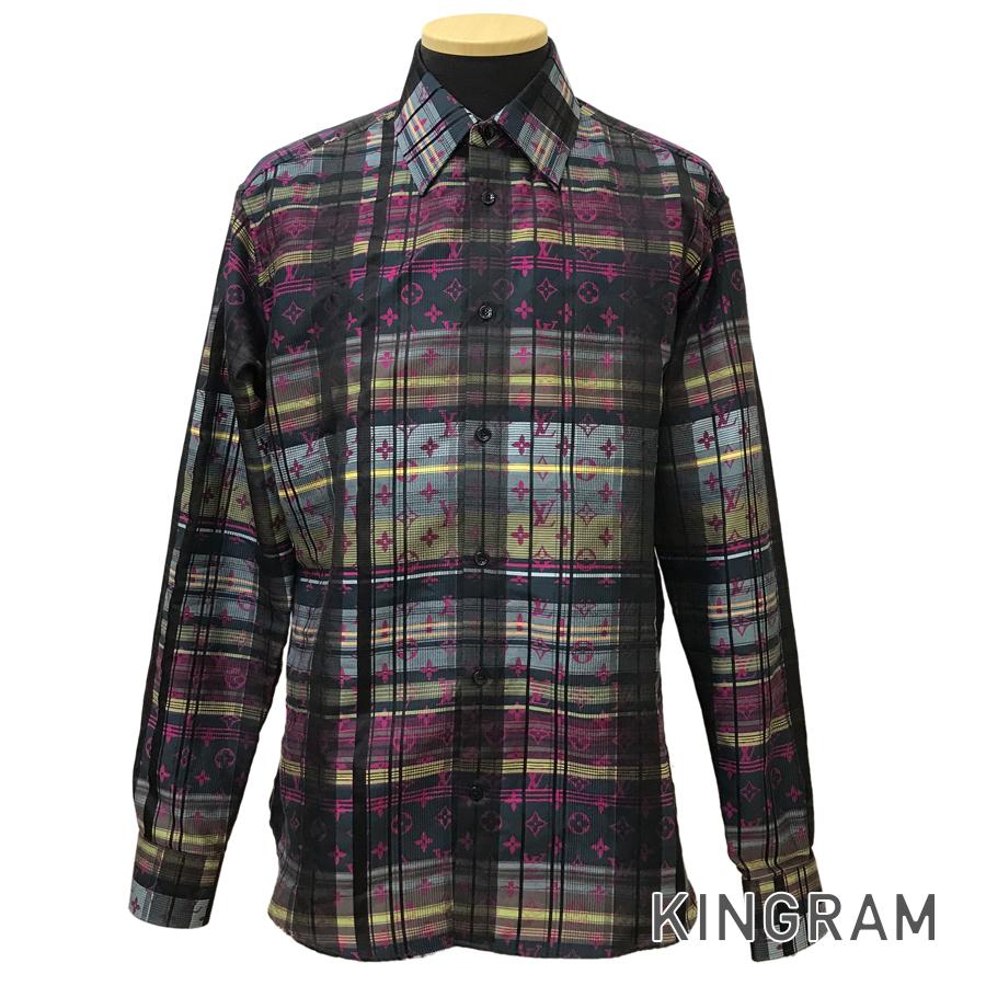 LOUIS VUITTON Monogram Men's Shirt