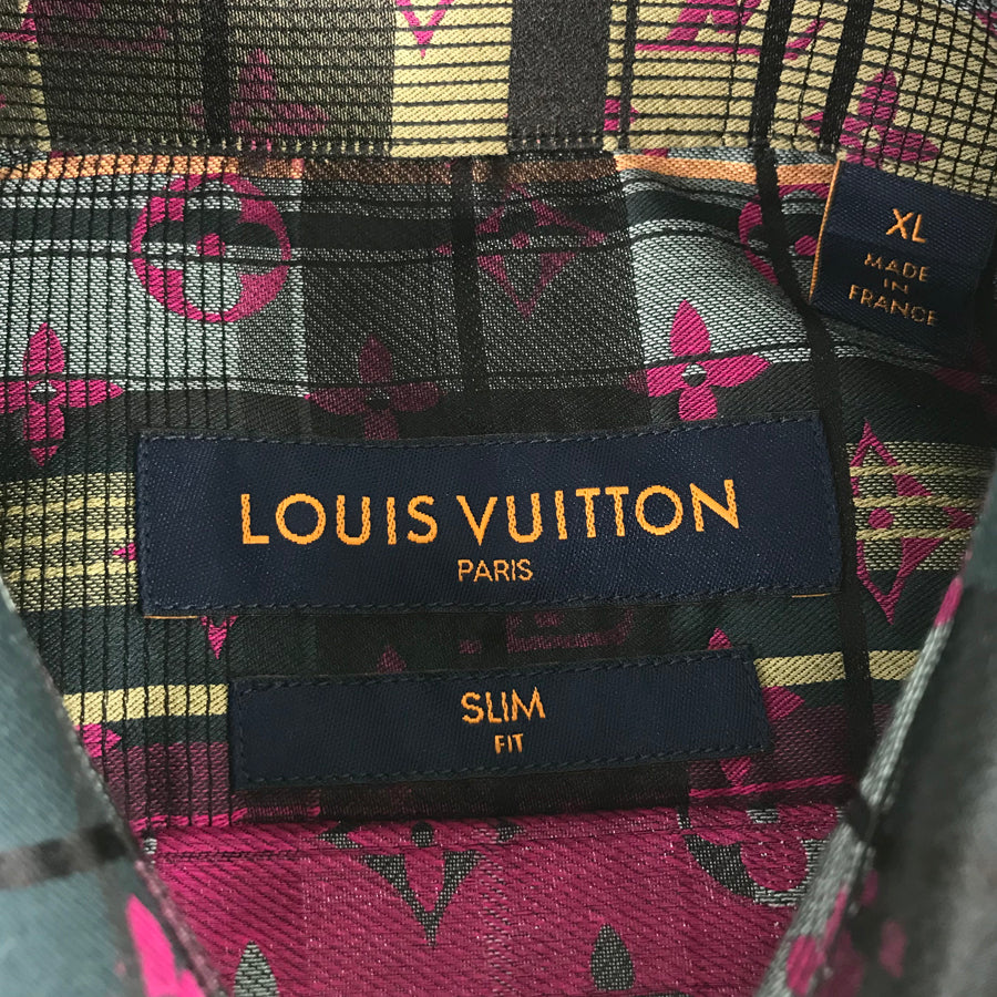 LOUIS VUITTON Monogram Men's Shirt