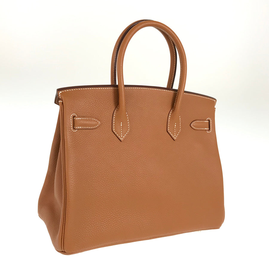 HERMES □I carved seal SilverHardware made in 2005 Handbag