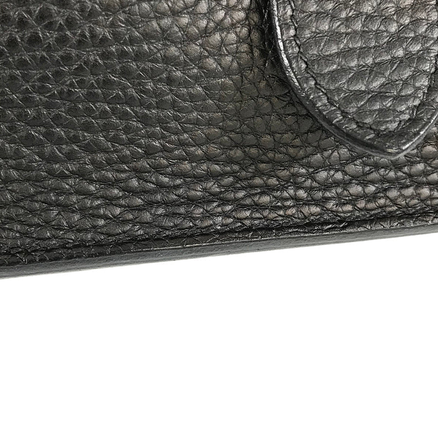 HERMES Sac Adepeche 27 □N engraved SilverHardware made in 2010 Briefcase