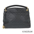 LOUIS VUITTON Artsy MM in Monogram Emplant Semi-Shoulder Shoulder Bag