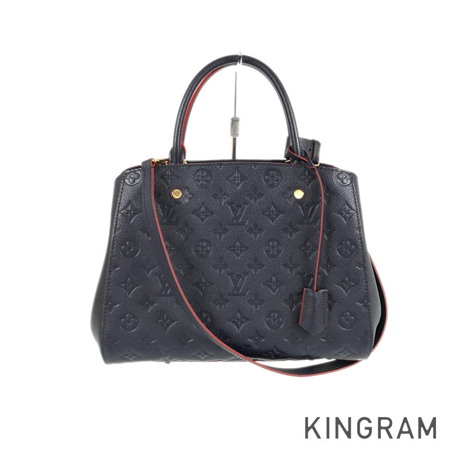 LOUIS VUITTON Monogram Empreinte Montaigne MM M42746 Hand bag
