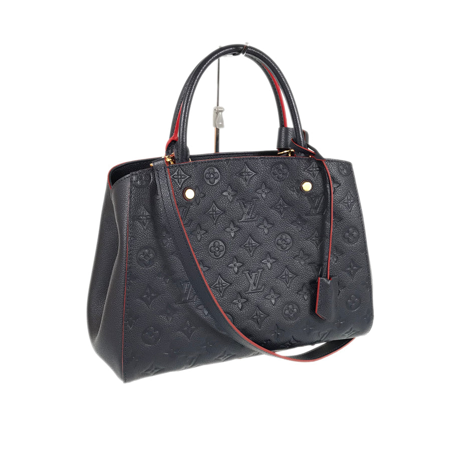 LOUIS VUITTON Monogram Empreinte Montaigne MM M42746 Hand bag