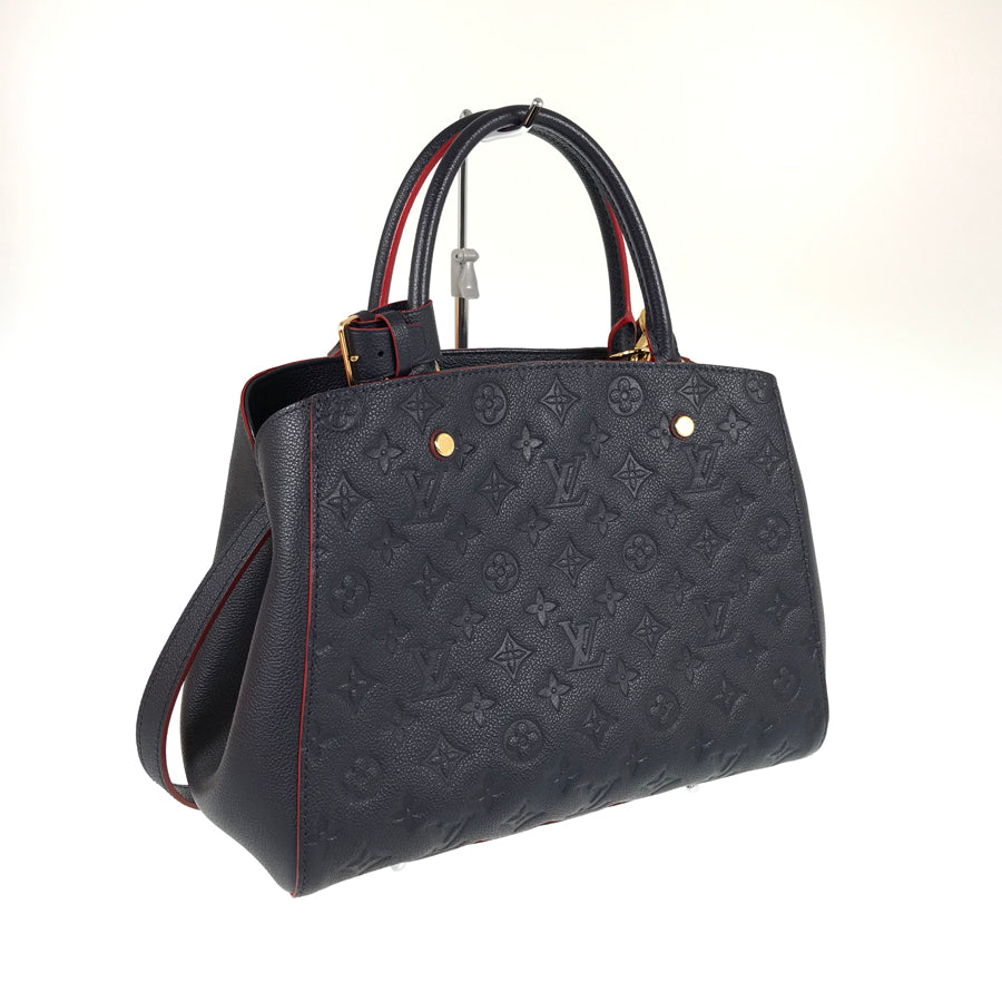 LOUIS VUITTON Monogram Empreinte Montaigne MM M42746 Hand bag