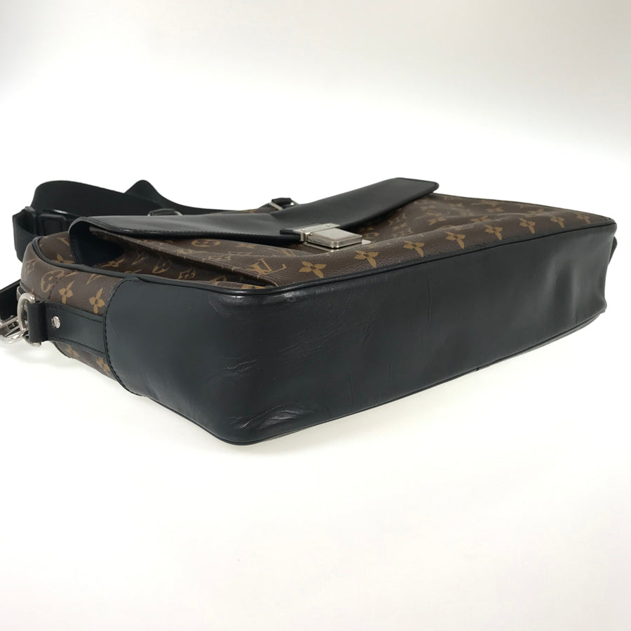 LOUIS VUITTON Monogram Macassar Soft Briefcase M56719 Briefcase