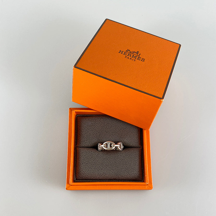 HERMES Chaine d'Ancre Enchene PM Ring