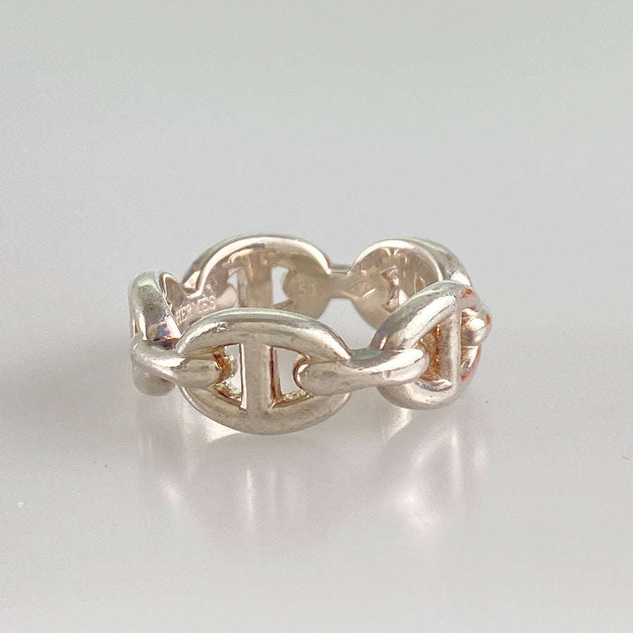 HERMES Chaine d'Ancre Enchene PM Ring