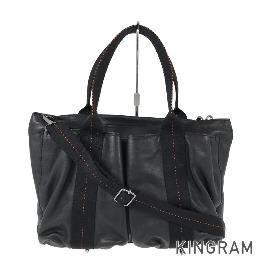 HERMES Caravan Horizontal MM Hand bag