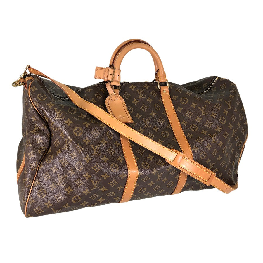 LOUIS VUITTON Monogram Keepall Bandouliere 60 M41412 Boston bag