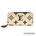 LOUIS VUITTON Implant LV Crafty Monogram Zippy Wallet M69727 Long wallet Round zipper