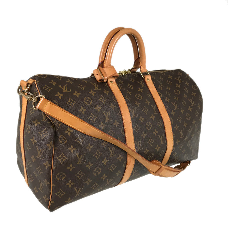 LOUIS VUITTON Monogram Keepall Bandouliere 50 M41416 Boston bag
